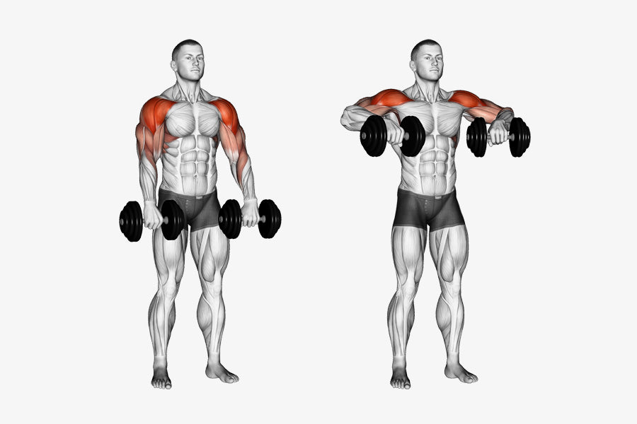 Tip: Use a Wide Grip on Upright Rows