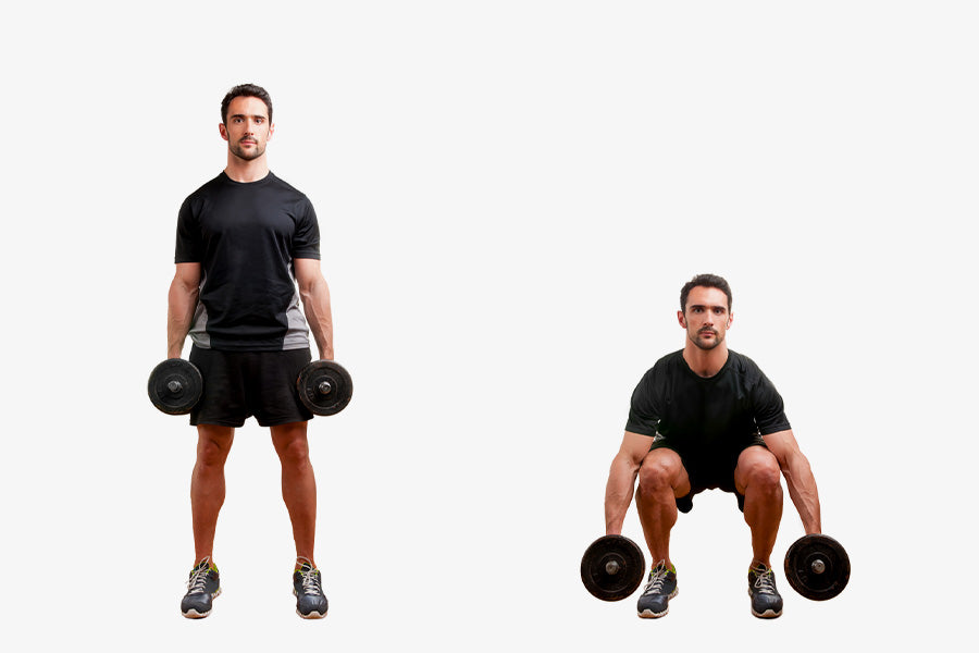 How to Do the Dumbbell Squat, Video & Guide