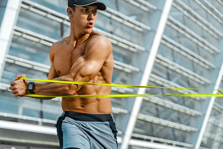 Resistance band exercises to build a more robust and strong neck