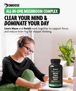 Mushroom Complex for Mental Clarity and Energy