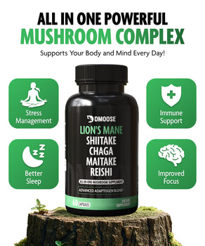 Mushroom Complex for Mental Clarity and Energy