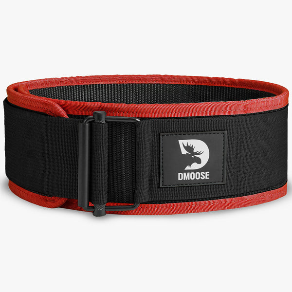 DMoose Fitness Neoprene Weightlifting Belt Back Cushion Foam Support Nylon  Strap Reinforced Stitching Heavy Duty Steel Ring Helps Maximize Your  Weightlifting Medium Black price in UAE,  UAE