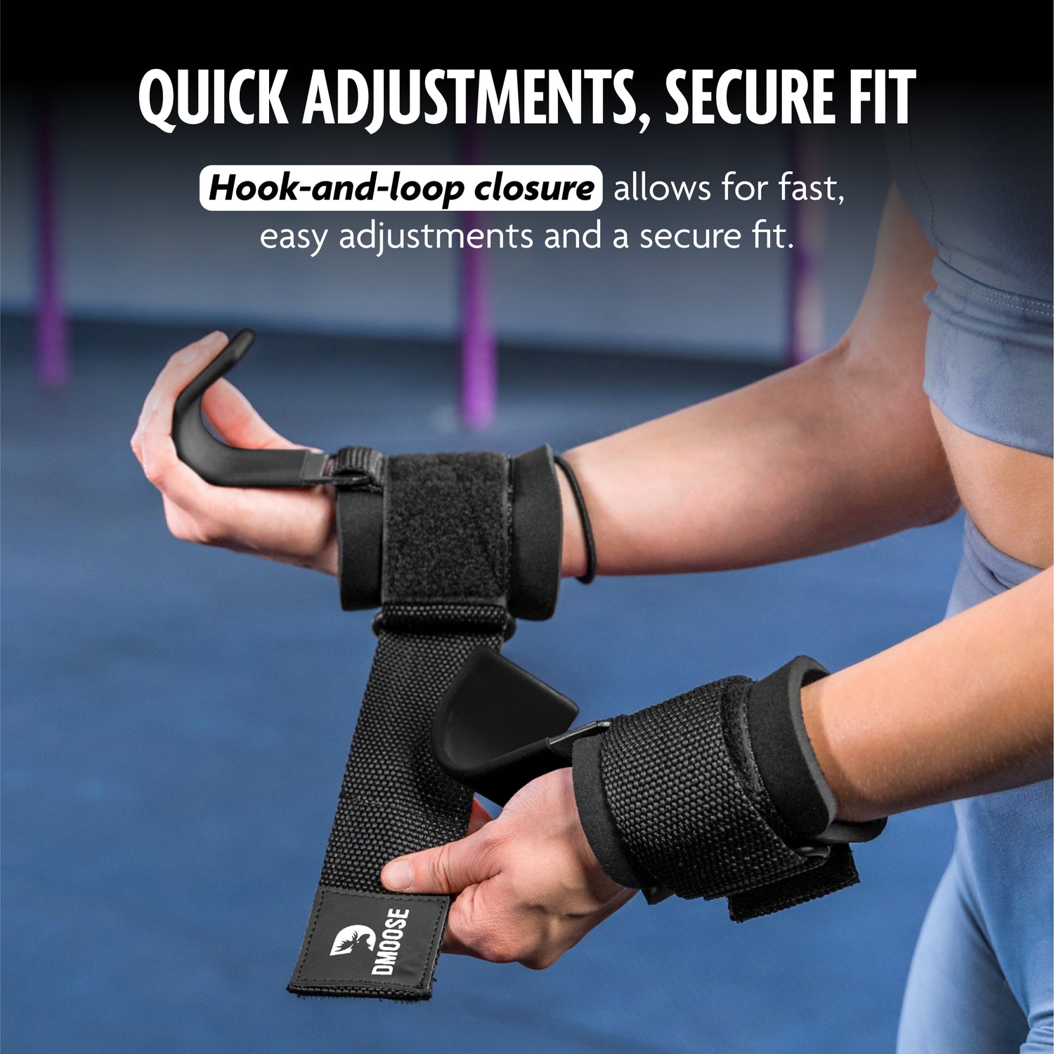 Dmoose fitness weight lifting hooks grip sale