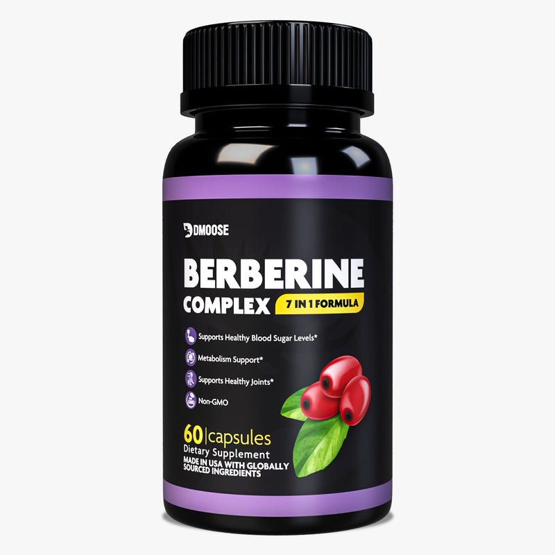 Berberine Complex – Complete Health Support, 600mg per Serving