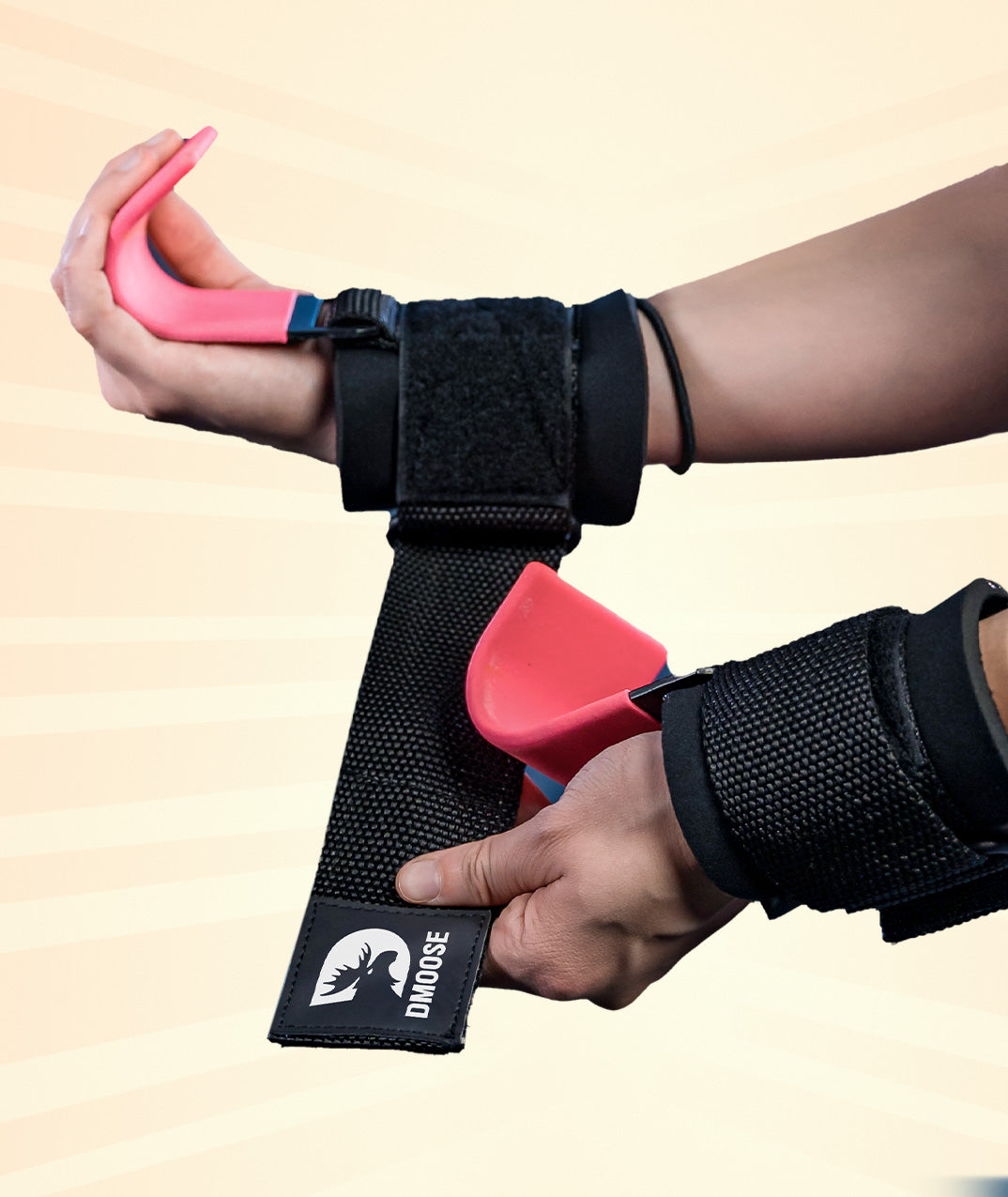 Premium Weight Lifting Wrist Hooks Straps for Maximum Grip Support
