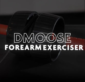 DMoose Wrist Roller - 2-in-1 Forearm Exerciser & Strengthener