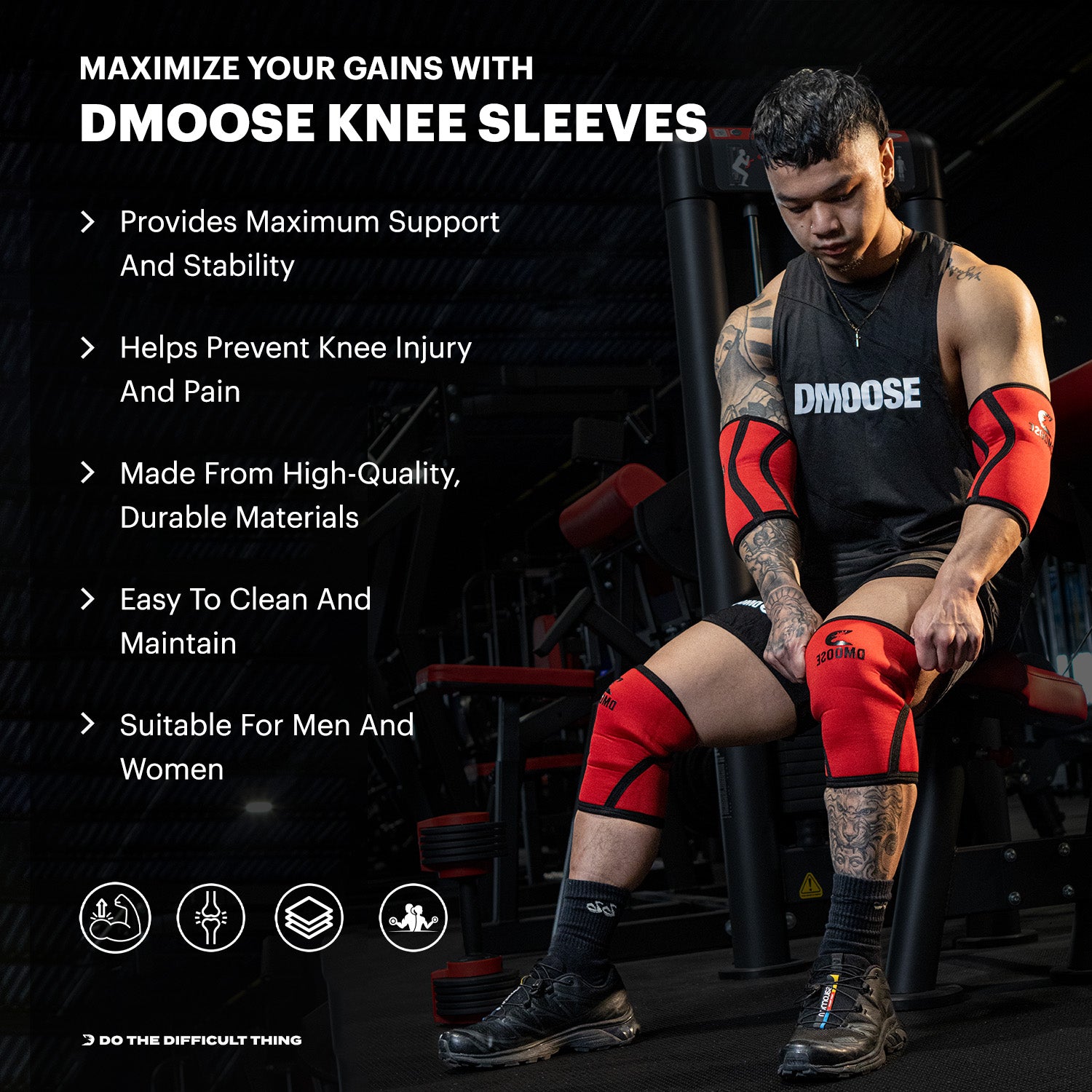 Knee Sleeves for Weightlifting