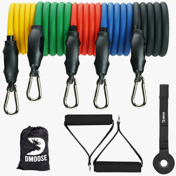 DMoose Tube Resistance Bands for Total Body Workouts