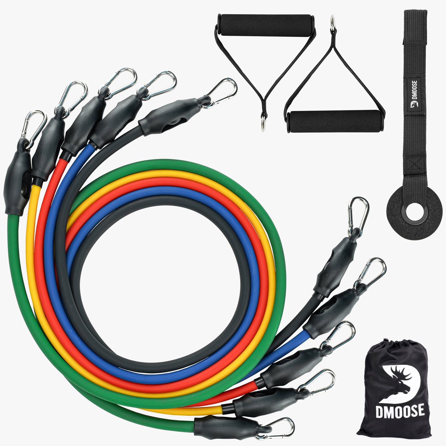 DMoose Tube Resistance Bands for Total Body Workouts