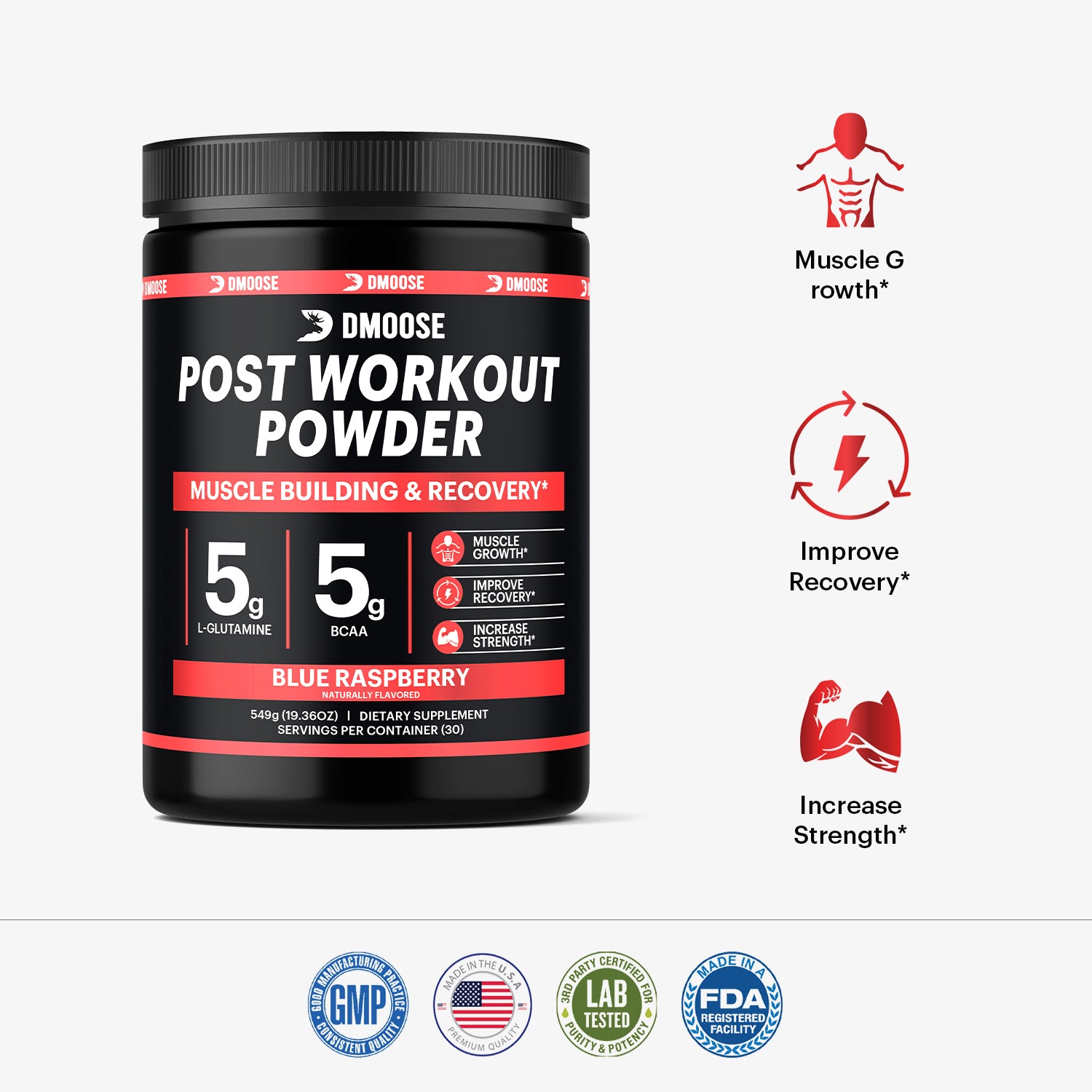 DMoose Whey Protein Powder