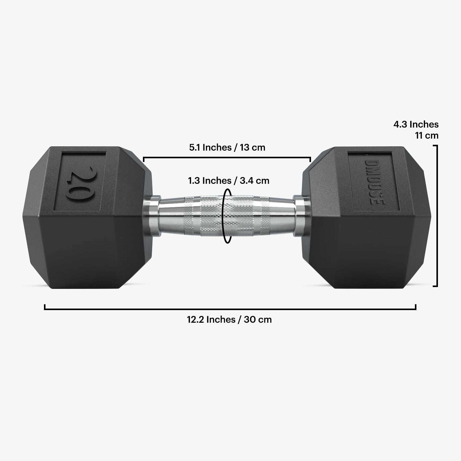 Rubber Hex Dumbbells For CrossFit And functional Fitness At Home